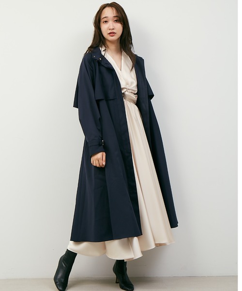 コート トレンチコート スタンドカラーボリュームトレンチ Zozotown Paypayモール店 通販 Paypayモール