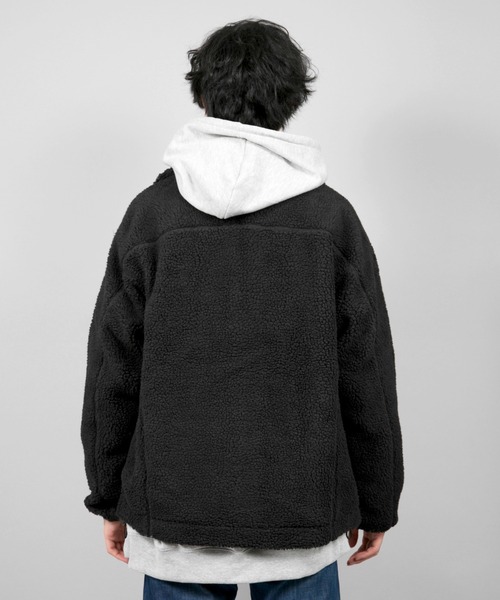 ハイネックにもなるブルゾン J.LINDEBERG メンズ Mサイズ パーカー メンズ ハイネック ダブルジップ ブルゾン ZIP ビッグ