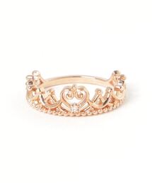 クラウンデザイン リング K10 2号 SAINTS（セインツ） 指輪 リング 「SAINTS」クラウンモチーフリング