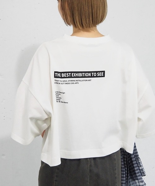 FENDI　ウエストクロス　ショート丈　Tシャツ　出品取り消しあり！ セール】フロントボタン＆Vネックショート丈 Tシャツ（Tシャツ