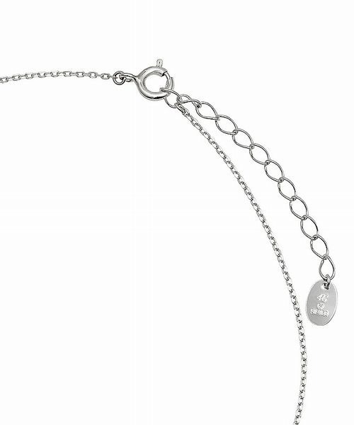 ネックレス 「6月誕生石」エターナルシルバー ネックレス レディースの画像