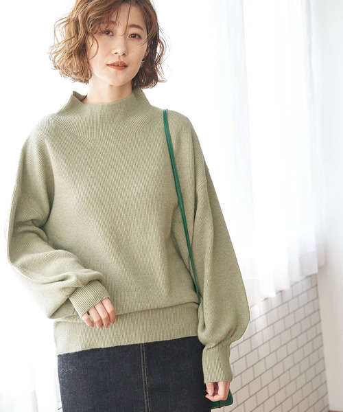 ロペ ニット トップス 長袖 セーター 未使用品 レディース 38サイズ グリーン ROPE' ROPE'（ロペ） 長袖ニット 38 グリーン レディース : ZOZOTOWN Yahoo