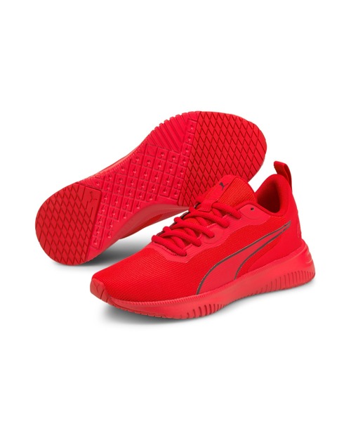 最大44 Offクーポン スニーカー Puma プーマ キッズ フライヤー フレックス Jr 22 25cm Wantannas Go Id