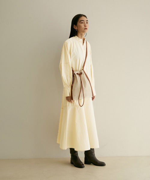 SALON adam et rope' ワンピース シャツワンピース 【WEB限定