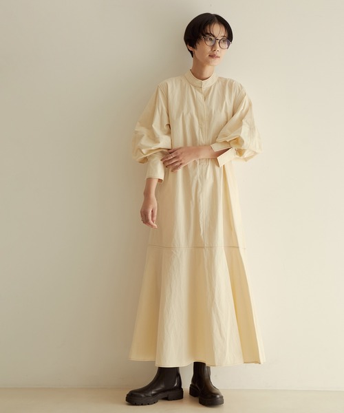 Adam et Rope長袖ワンピース ADAM ET ROPÉ FEMME(アダム エ ロペ ファム) / フォルムニット