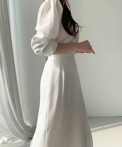 Girly Doll セットアップ ツーピースセット シフォンブラウス