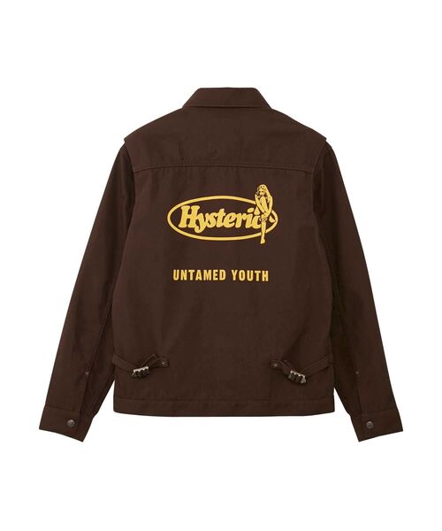 ​完売品 ヒステリックグラマー UNTAMED YOUTH トラッカージャケット HYSTERIC GLAMOUR（ヒステリックグラマー） ジャケット ブルゾン