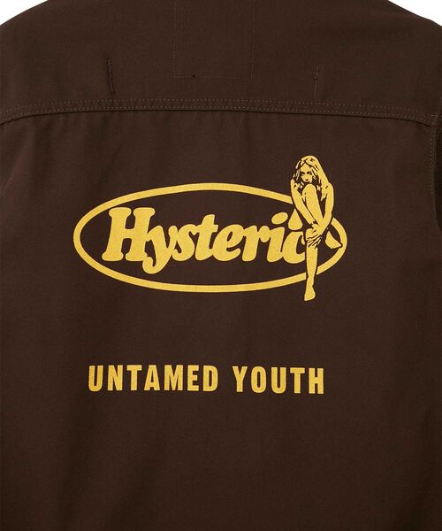 ​完売品 ヒステリックグラマー UNTAMED YOUTH トラッカージャケット HYSTERIC GLAMOUR（ヒステリックグラマー） ジャケット ブルゾン