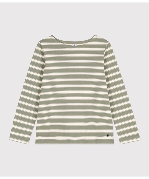 PETIT BATEAU トレーナー スウェット マリニエール長袖プル