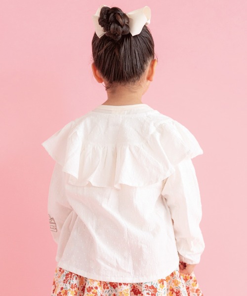 SKAPE（エスケープ） ブラウス シャツ ビッグフリルシャツ キッズ 子供