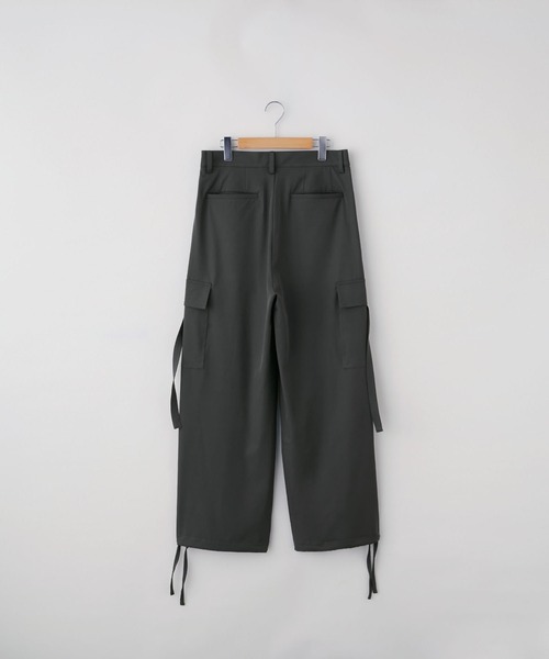 SERACE ワイドパンツ カーゴパンツ メンズ レディース : ZOZOTOWN