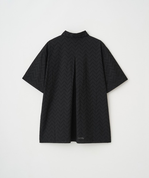 Juha（ユハ） シャツ 半袖 LAWN LACE S/S SHIRT メンズ レディース