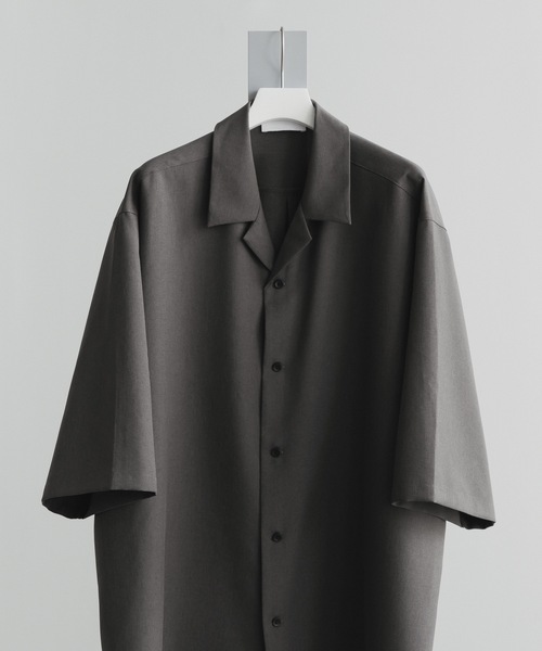remer シャツ loose drape Relax open collar shirt / ルーズトロミ