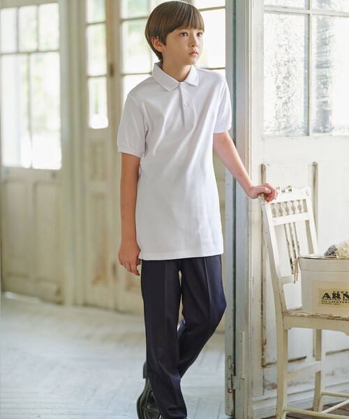 ポロベアシャツ　キッズ140 ポロベアシャツ キッズ140