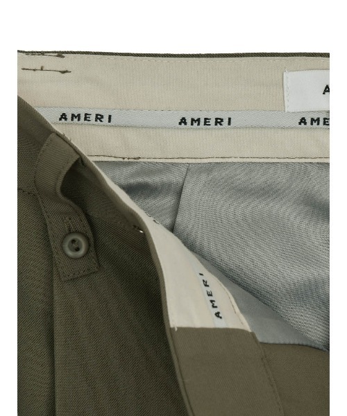 Ameri（アメリ） スラックス パンツ WOOL STRAIGHT PANTS レディース