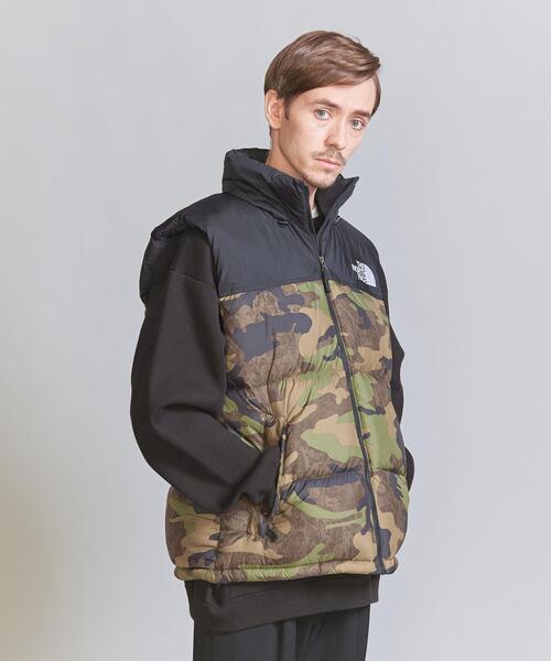 ダウンベスト ダウン ＜THE NORTH FACE＞ ヌプシ ベスト カモ NORTH ＜THE FACE＞ ヌプシ ベスト UNITED