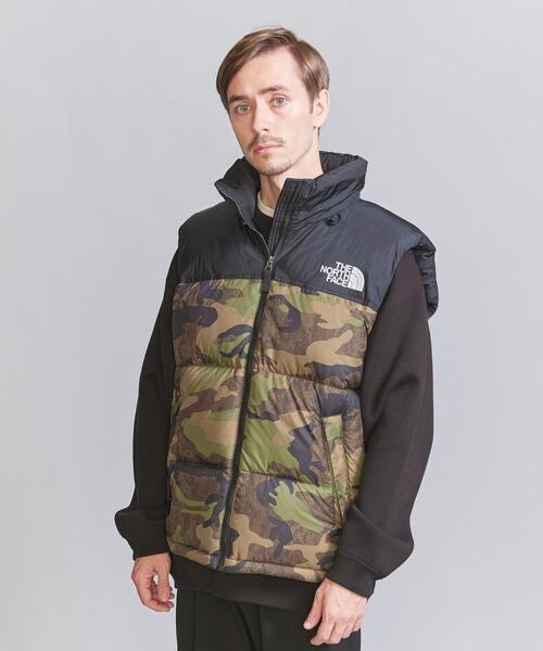 ダウンベスト ダウン ＜THE NORTH FACE＞ ヌプシ ベスト カモ NORTH ＜THE FACE＞ ヌプシ ベスト UNITED