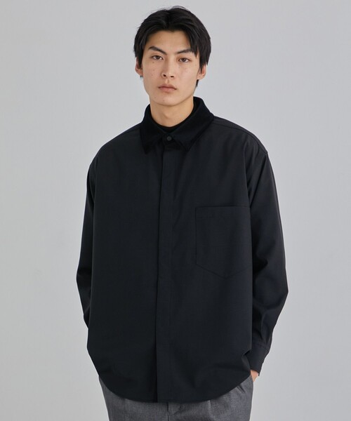 UNITED TOKYO シャツ ハンティングウールシャツ メンズ : ZOZOTOWN 