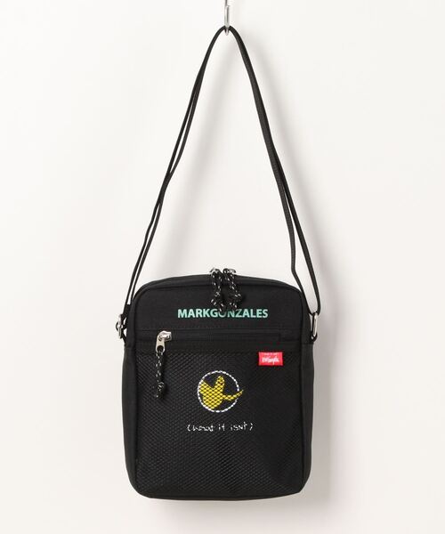 MARK GONZALES★人気★男女兼用★Color Shoulder Bag/追跡あり Mark Gonzales ショルダーバッグ 「（What it isNt）ART BY