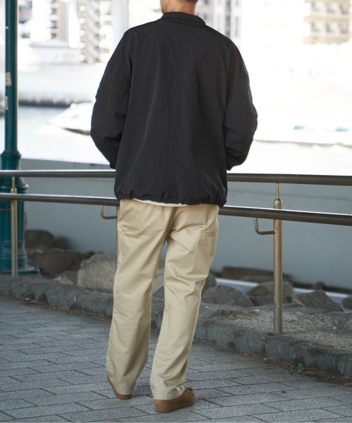 NO NEED（ノーニード） ブルゾン アウター スタンドカラー 裾ドロスト