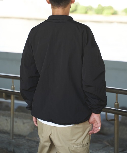 NO NEED（ノーニード） ブルゾン アウター スタンドカラー 裾ドロスト