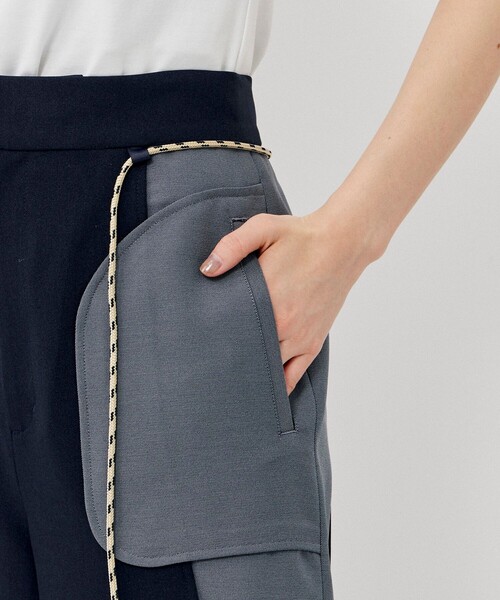 CITY TOKYO パンツ 「手洗い可能」「防シワ」レイヤードライクカット 