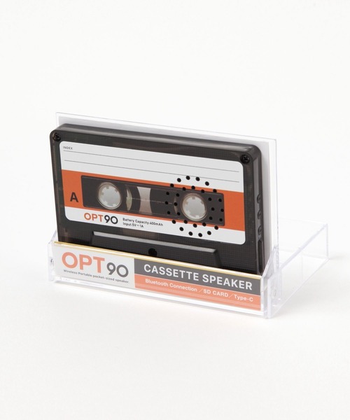 niko and…（ニコアンド） スピーカー カセットテープ型 Bluetooth