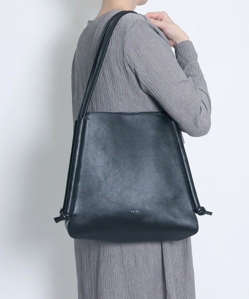 YArKA トートバッグ 「YArKA/ヤーカ」real leather cord adjustment