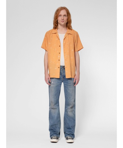 Nudie Jeans（ヌーディージーンズ） アロハシャツ シャツ 半袖 Arvid