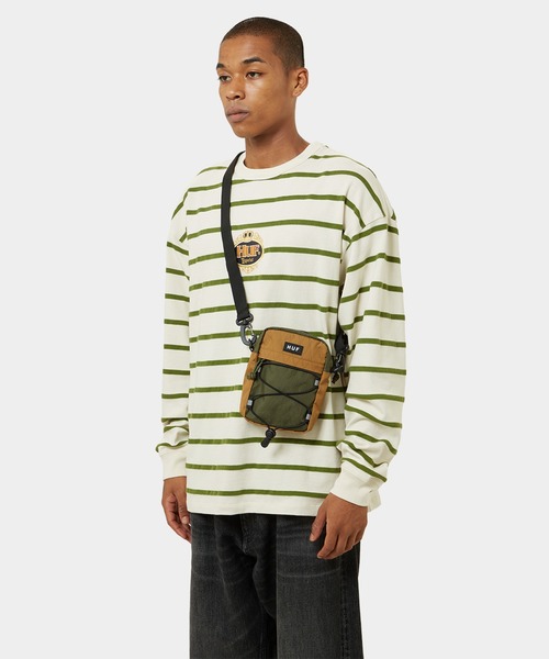 HUF ショルダーバッグ BOWERY SIDE BAG / ハフ バッグ メンズ