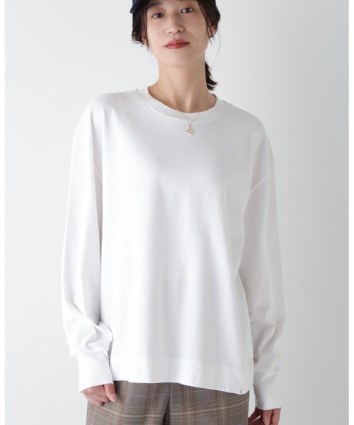 human woman（ヒューマンウーマン） tシャツ ロングスリーブ天竺T