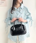 ハンドバッグ 「mily bilet」ヘビロテ...の詳細画像1