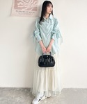 ハンドバッグ 「mily bilet」ヘビロテ...の詳細画像4