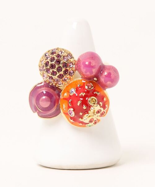 八重桜モチーフ リング（リング）｜ANNA SUI（アナスイ）の