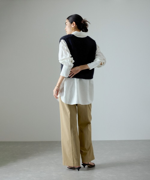 アダムエロペ　ヴィンテージ　レースブラウス ADAM ET ROPE'｜ラインアートレースブラウス | Rakuten Fashion
