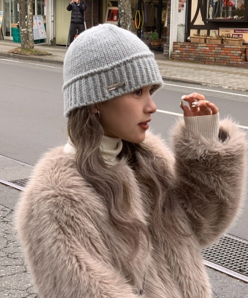 INTER FACTORY（インターファクトリー） ニット帽 ニットキャップ mayu