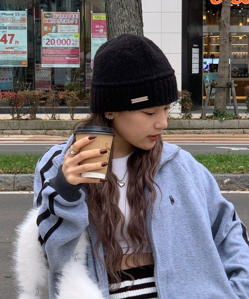 INTER FACTORY（インターファクトリー） ニット帽 ニットキャップ mayu