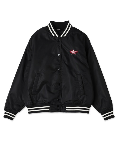 スタジャン GUESS JEANS Bomber Jacket With Embroidery ジャケット