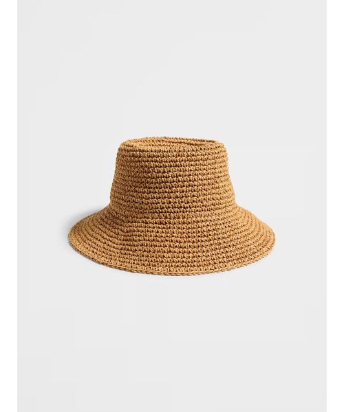 Banana Republic ☆ ストロー バケット ハット カジュアル 人気 BANANA REPUBLIC 帽子 ハット FACTORY STORE ストローバケット