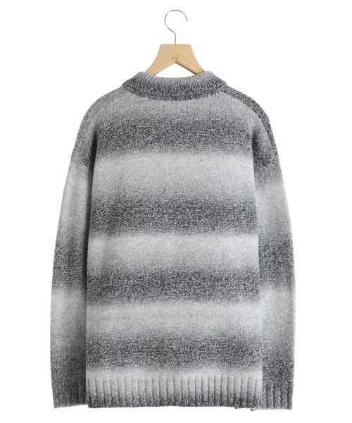 シャツ BALLAST ARK / バラストアーク：GRADATION KNIT SHIRT：BA11-K000「AST」 メンズの画像