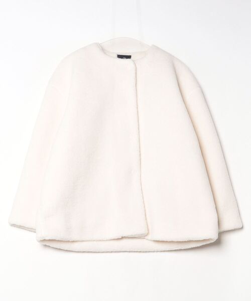 NANO universe（ナノ・ユニバース） ノーカラージャケット FREE