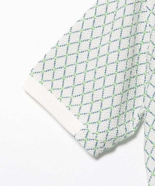 BEAMS GOLF ポロシャツ 「UVカット/吸水速乾/伸縮性」PURPLE