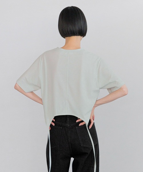 tシャツ ガーターヘムＴｅｅ　 326069 レディース tシャツ ガーターヘムTee 326069 レディース : ZOZOTOWN