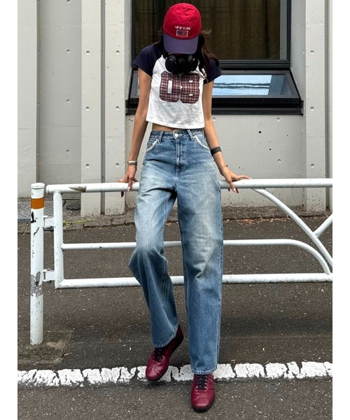 EVRIS ジーンズ デニム デニムパンツ 「再生産！」レース