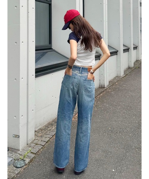 EVRIS ジーンズ デニム デニムパンツ 「再生産！」レース
