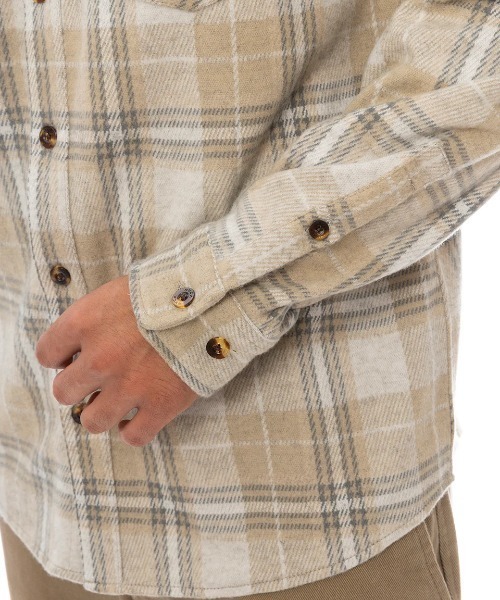 RVCA（ルーカ） シャツ メンズ VACANCY FLANNEL LS 長袖シャツ 「2025