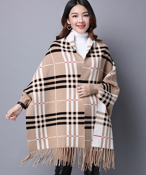 COMME des GARCONS コラボ フリンジストール カーディガン COMME des