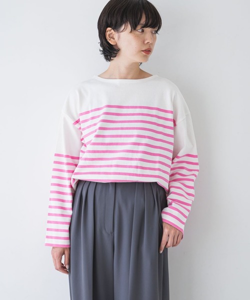 LOWRYS FARM（ローリーズファーム） tシャツ LAWSONボーダーT 151500