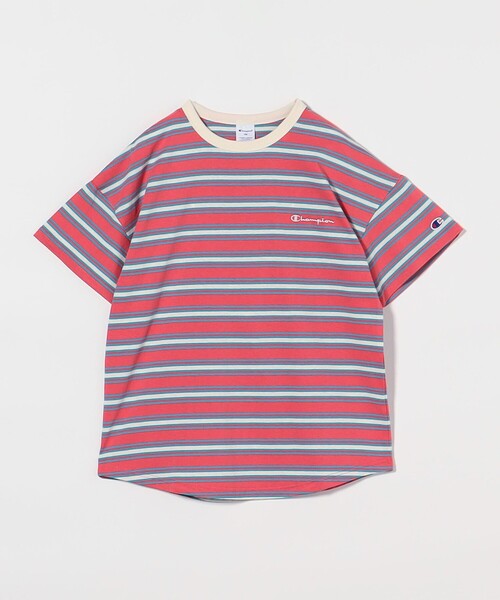 tシャツ 「Champion」ボーダー ショートスリーブ Tシャツ / キッズ  140cm-160cm キッズ 子供服 男の子 女の子 | Champion | 03