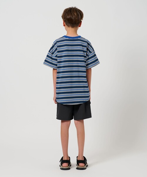 tシャツ 「Champion」ボーダー ショートスリーブ Tシャツ / キッズ  140cm-160cm キッズ 子供服 男の子 女の子 | Champion | 09